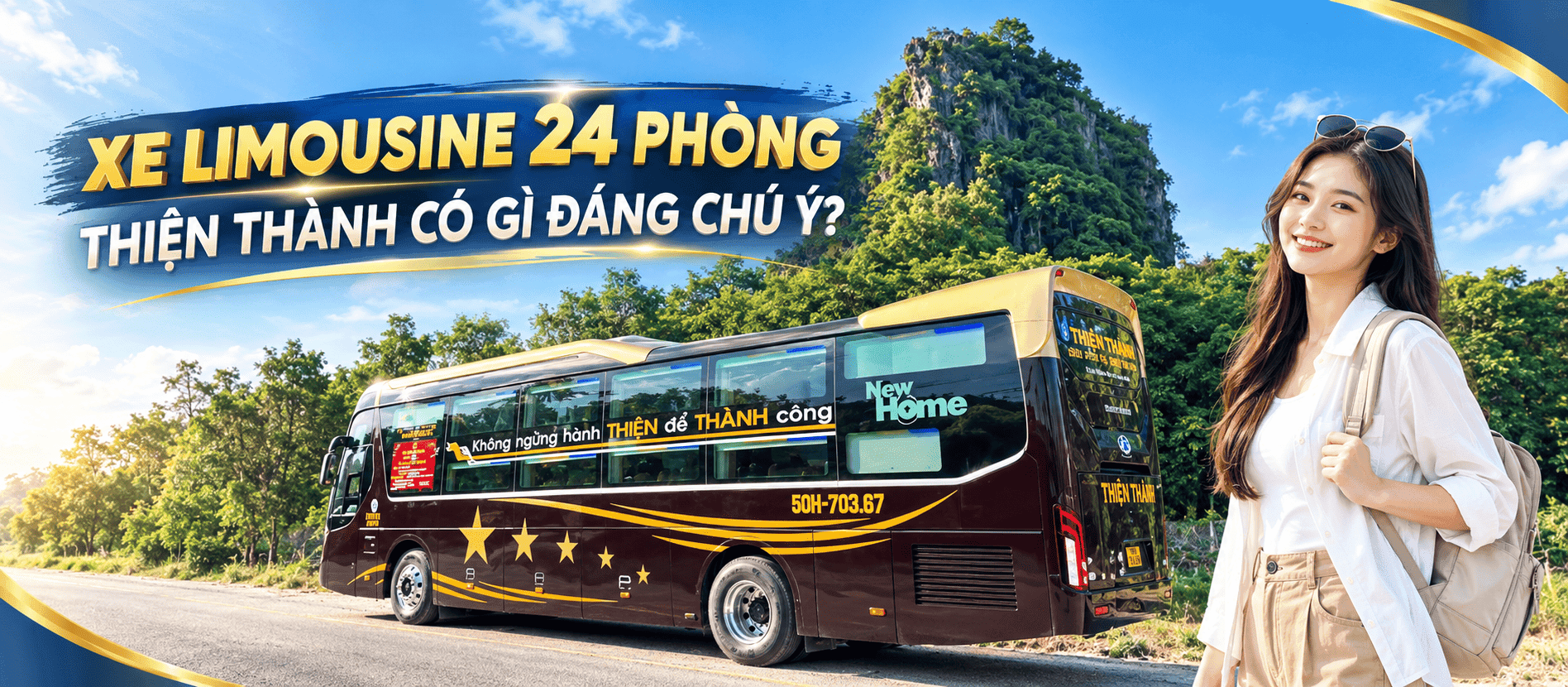 Xe limousine 24 phòng Thiện Thành có gì đáng chú ý?